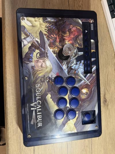 HORI SoulCalibur VI Fight Stick w/ Crown 303MJ-DX Crazy Dongpal Korean Lever (Tekken 8)