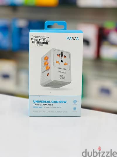 Brand New PAWA 65W Travel Adapter in Oman | Fast Charging