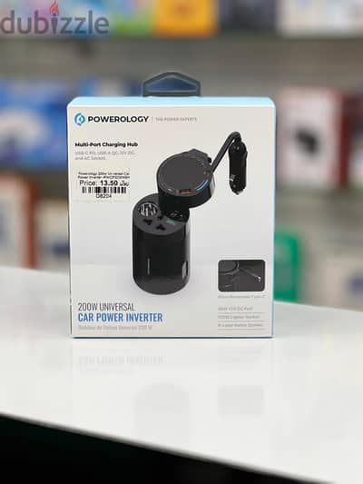 Brand New Powerology Car Power Inverter in Oman | Fast Charging | Call: 94777095