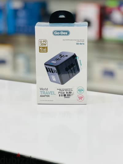 Brand New Go-Des 35W Travel Adapter in Oman | Fast Charging | Call: 94777095