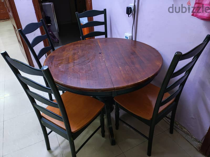 sale of wooden dining table 1
