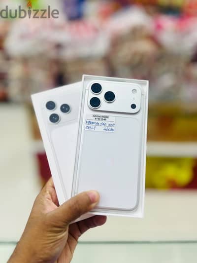 Apple - iPhone 17 Pro Max -256 GB - Box piece- Good device ايفون