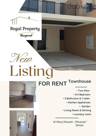 3+1 villa for rent at AlMouj muscat