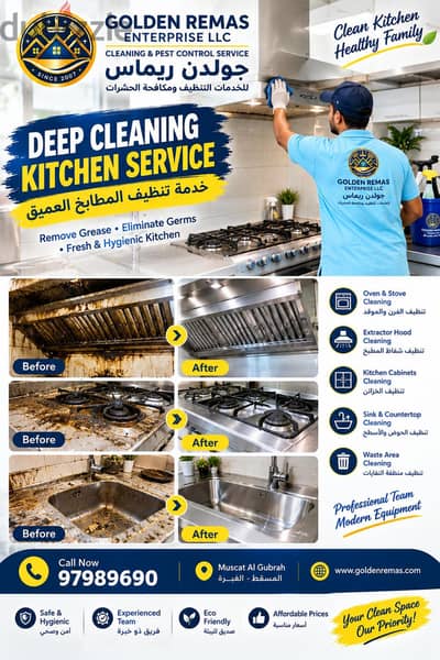 Professional Cleaning & Pest Control Services