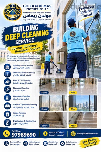 Professional Cleaning & Pest Control Services
