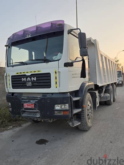 MAN 2008 TIPPER FOR SALE
