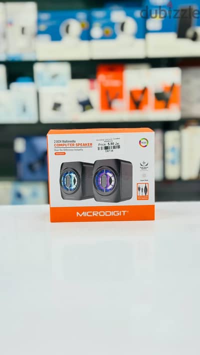 Brand New Microdigit Computer Speakers in Oman | Clear Audio | Call: 94333521