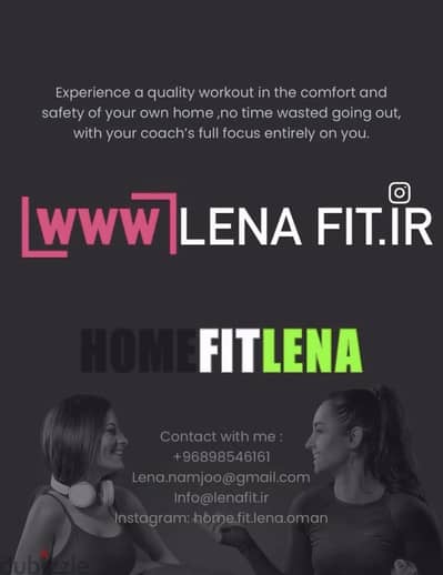 Personal coach for  ladies at home all locations