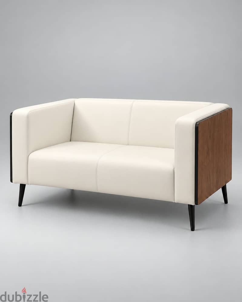 Full Sofa Set (1 Long + 2 Single Seaters) – Good as New – 180 OMR 1