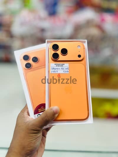Apple - iPhone 17 Pro Max -512 GB - Good - warranty 07/2027 ايفون