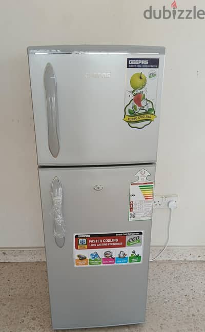 Refrigerator Geepas 138 ltr 3 months old