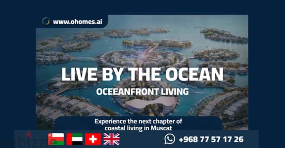 DISCOVER THE FUTURE OF OMAN. OCEANFRONT LIVING, MAD MUSCAT