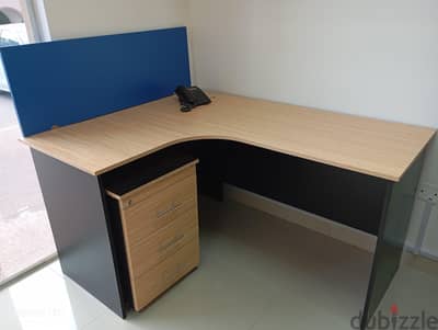 Office working table with side table
