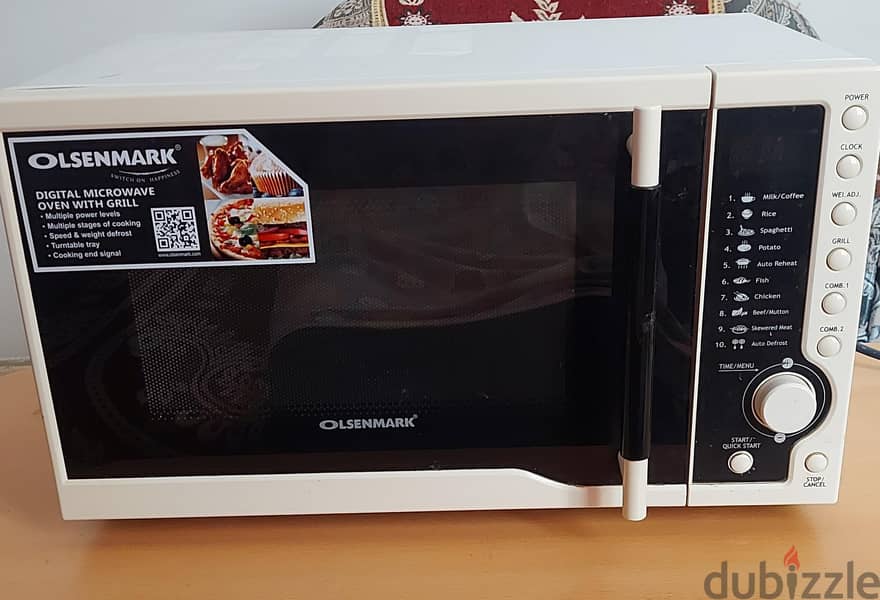 Olsenmark microwave oven with grill 1
