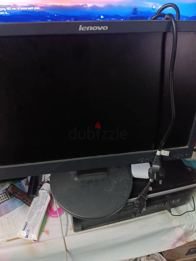 used desktop with monitor working condition 1