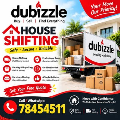 house shifting with good packing