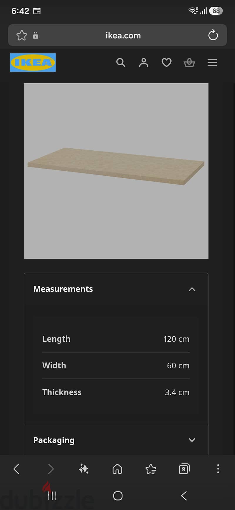 Ikea Study Table (Mittcirkel) 4