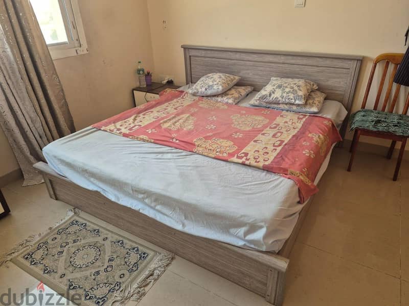 One year old Sofa set and cot for sale 3