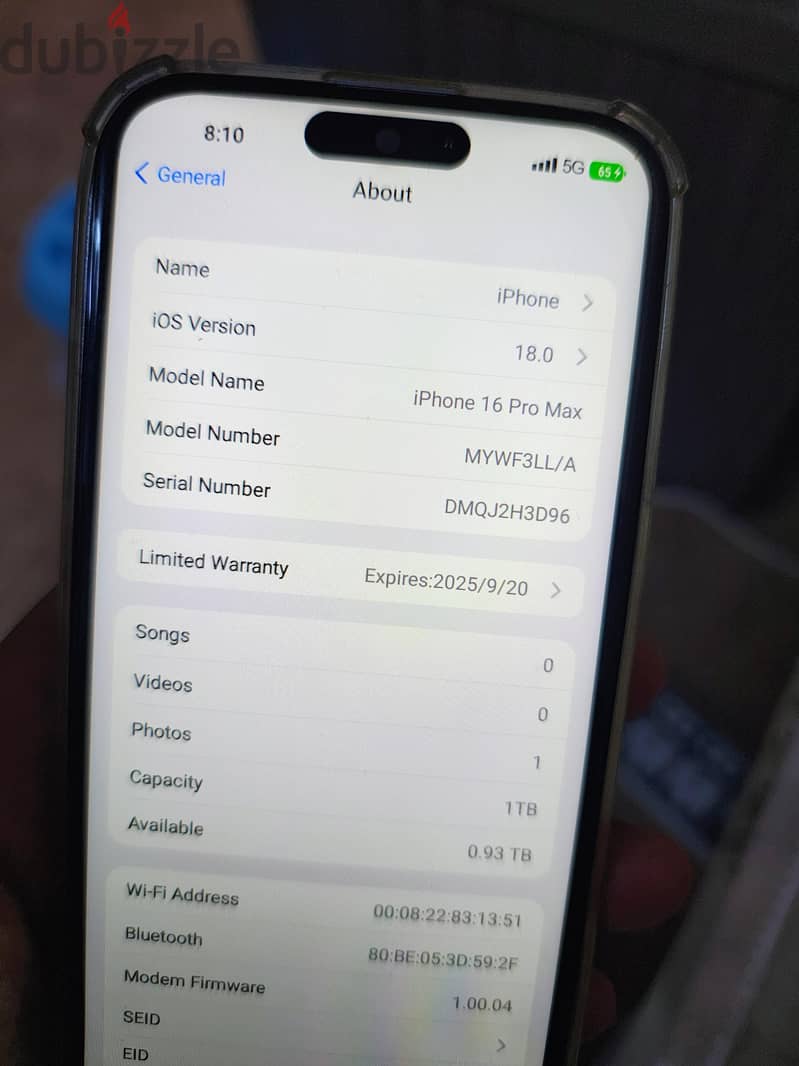 Apple - iPhone 16 Pro Max 1