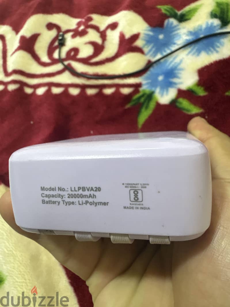 Lifelong power bank 20000 mah 2