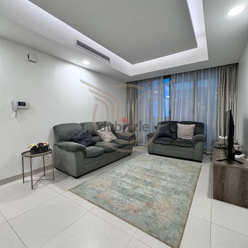 AL GHUBRA NEAR THE BEACH | LUXURIOUS FULLY FURNISHED 2 +1 BR FOR RENT 2