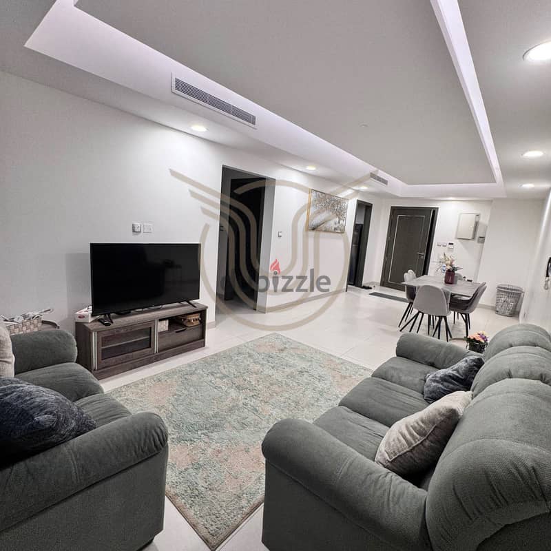 AL GHUBRA NEAR THE BEACH | LUXURIOUS FULLY FURNISHED 2 +1 BR FOR RENT 3
