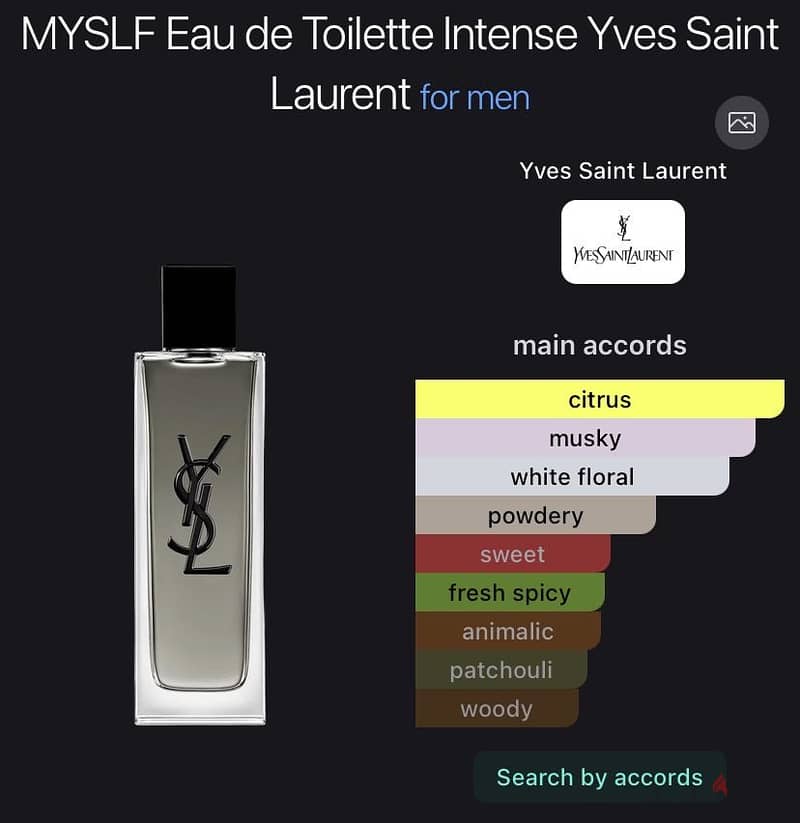 YSL Myself Intense Eau de Toilette (60 ml) – 100% Original & Brand New 1