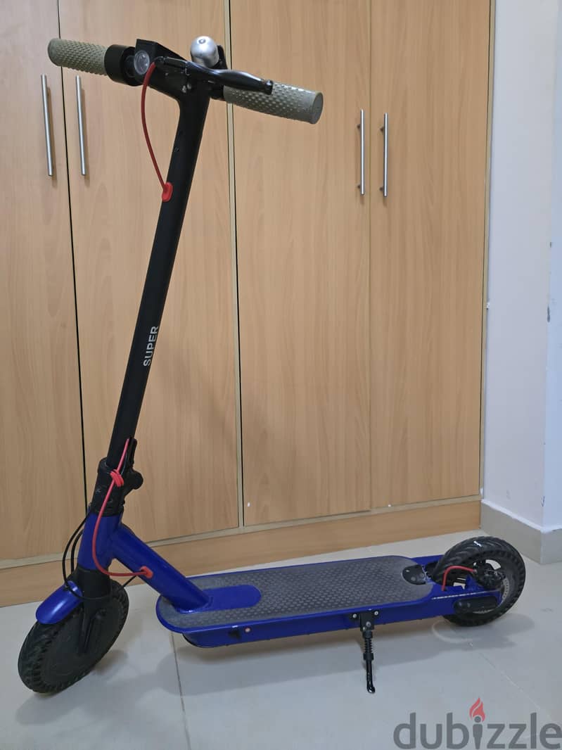 Electric Scooter – 65 km/h | 3 Speed Modes | Blue LED Lights 1
