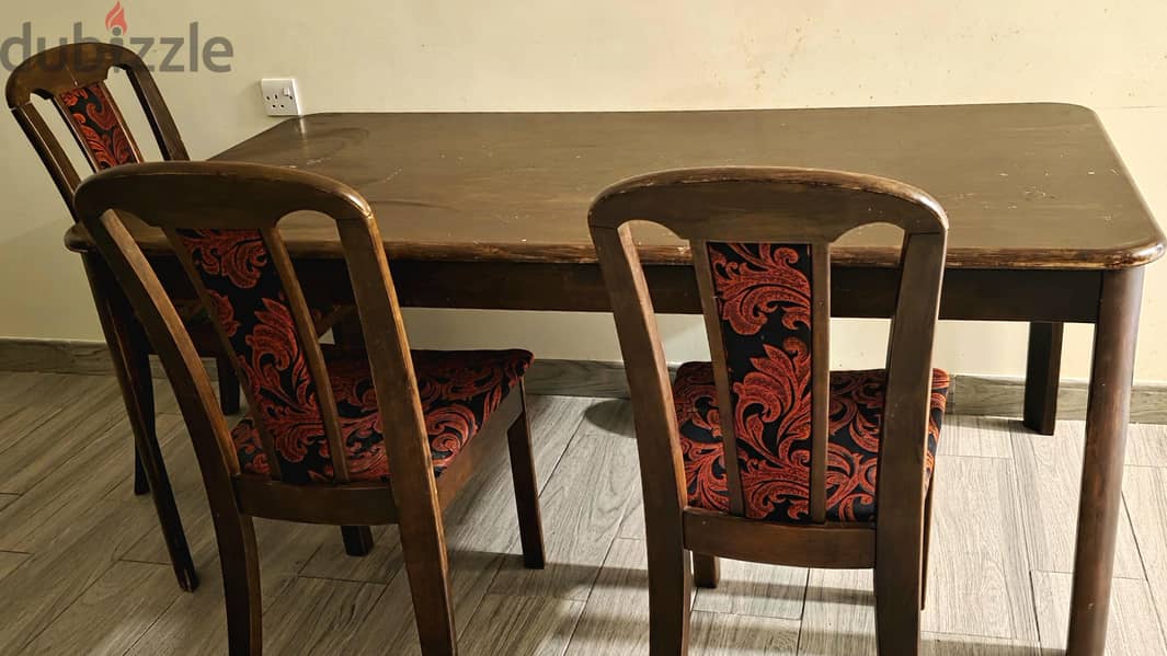 Dining table wooden 1