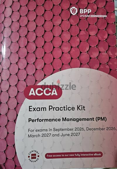 ACCA PM BPP exam kit