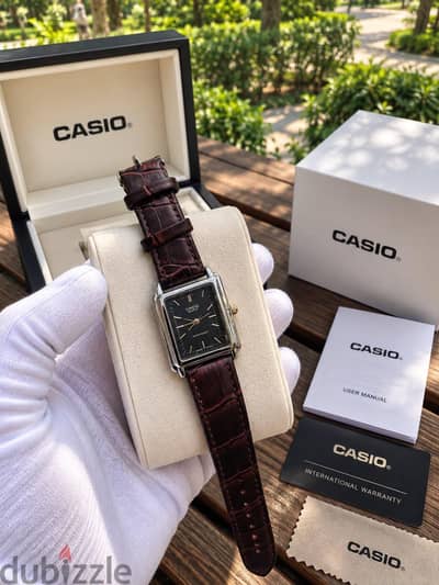 Casio ladies leather collections