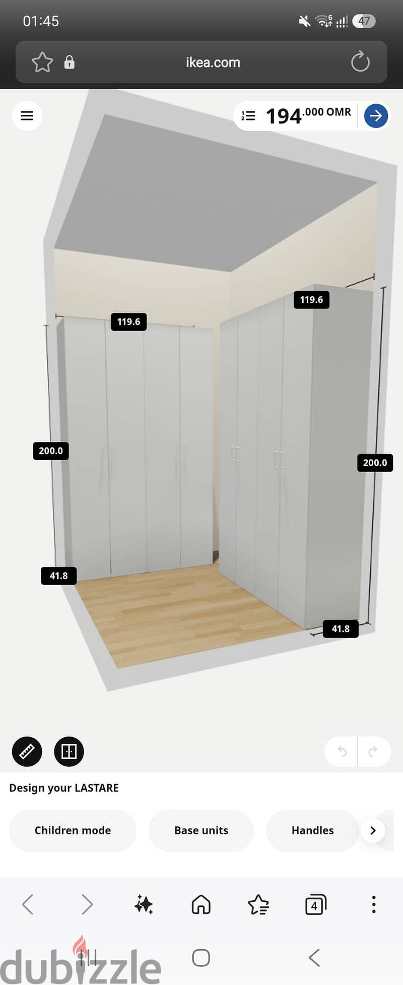IKEA LASTARE Wardrobe Sets for Sale 1