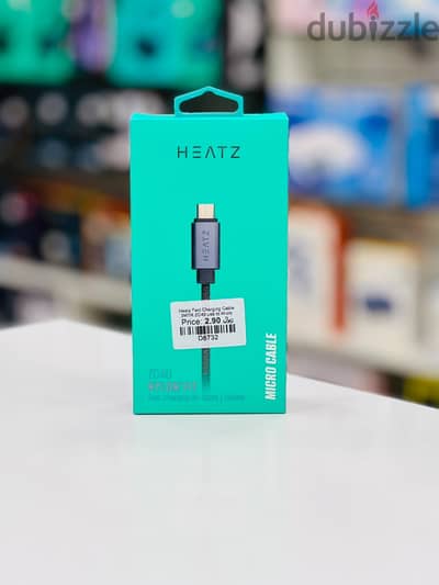 Brand New Heatz Nylon'Fit Micro USB Cable in Oman | Durable | Call: 94777095