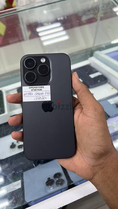 Apple - iPhone 15 Pro -256 GB - Amazing condition ايفون