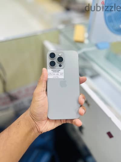 Apple - iPhone 15 Pro Max -256 GB - Greatest condition ايفون