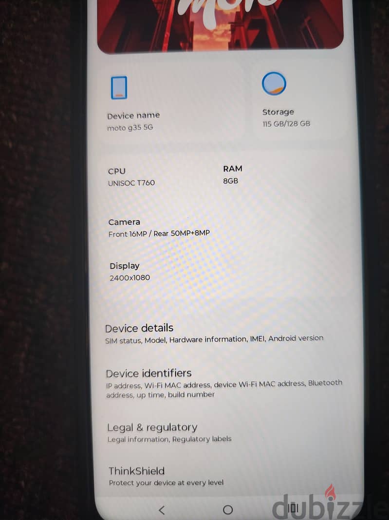 Motorola Moto G35 1