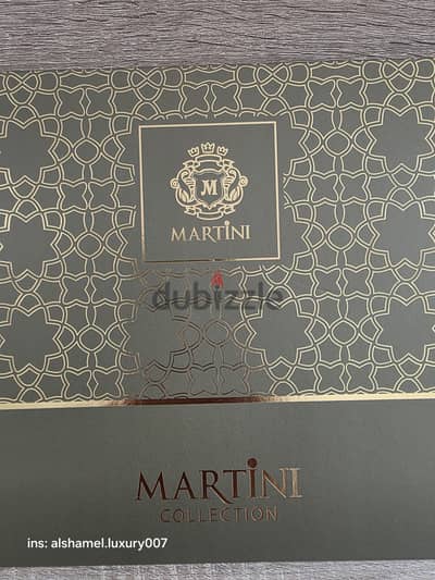 بوكس عطورات مارتيني الفخمة ٣٠مل×٦ عطور