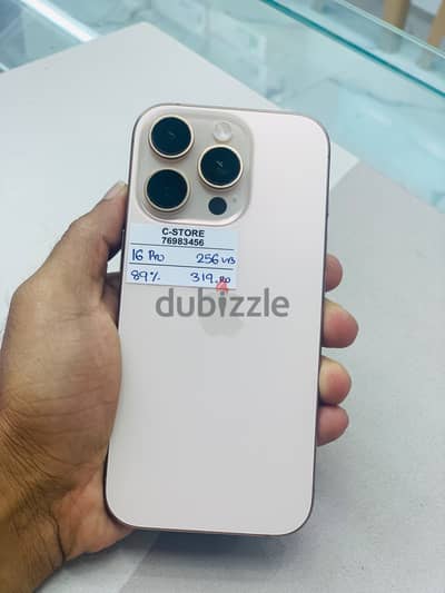 Apple - iPhone 16 Pro -256 GB - Absolutely Amazing ايفون