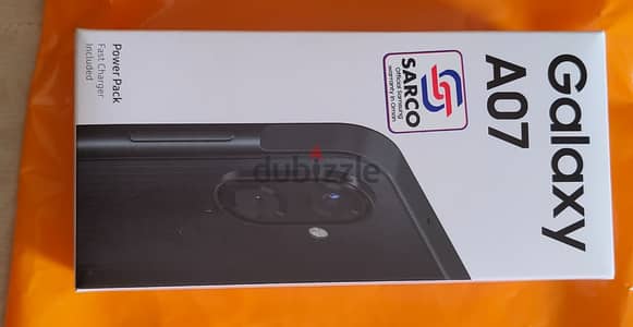Smg A07 A07FG 4/128GB Blk+Adp