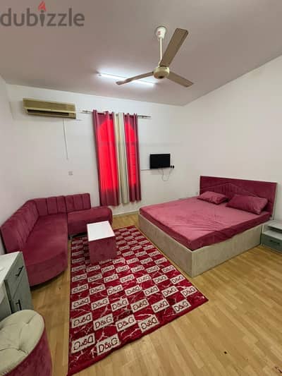 Large fully furnished studio in Northern Ghubra 18th Street