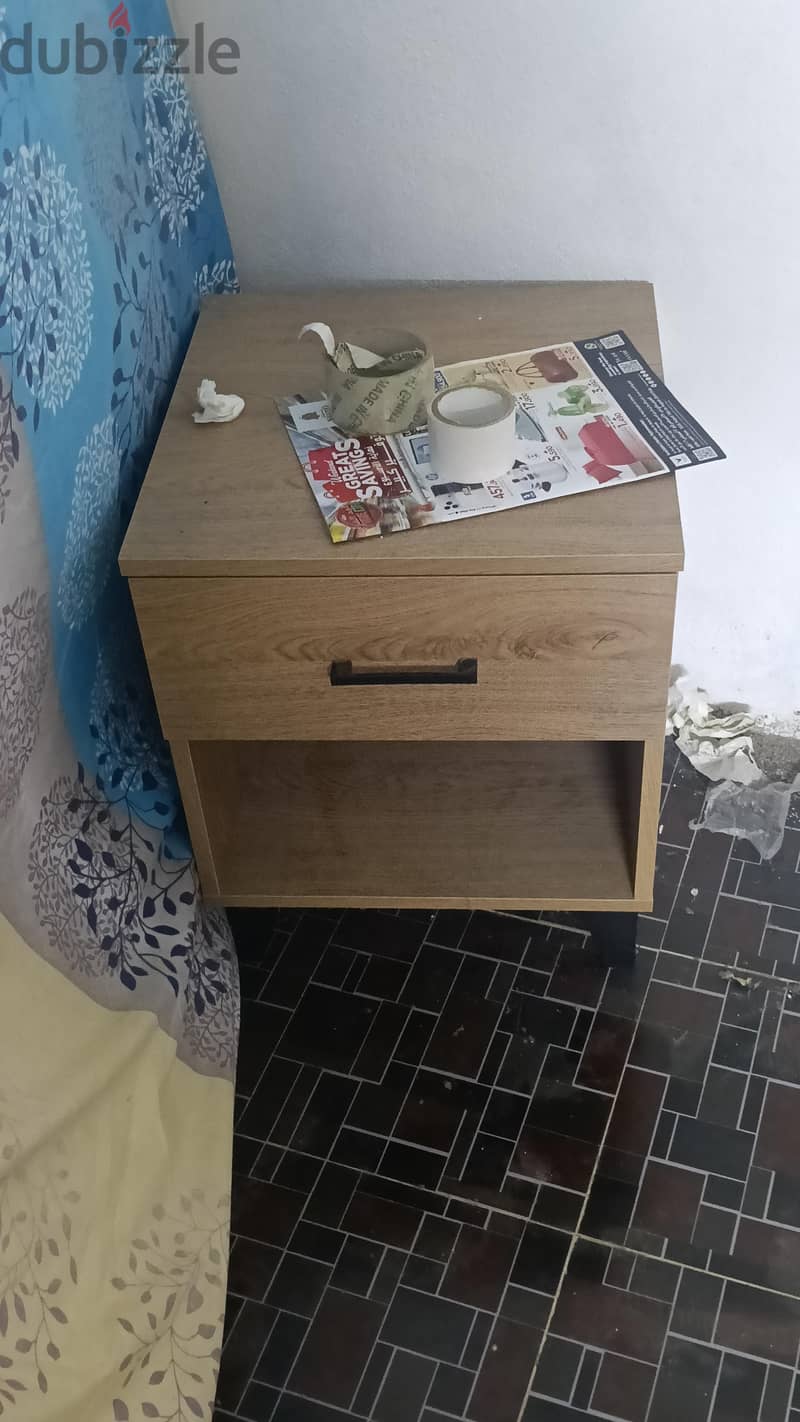 Double bed with dressing,draw and mattress 2
