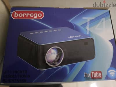 BRAND NEW BORREGO T4 HD SMART PROJECTOR