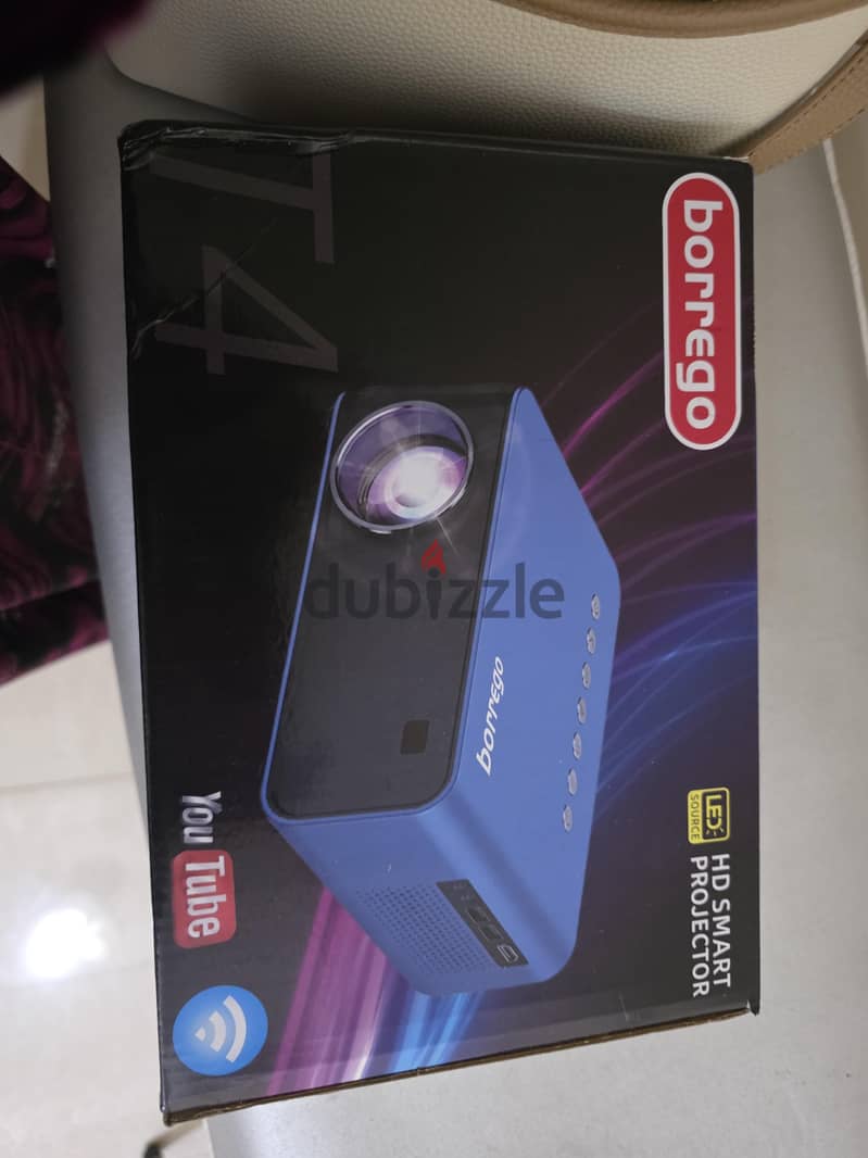 BRAND NEW BORREGO T4 HD SMART PROJECTOR 1