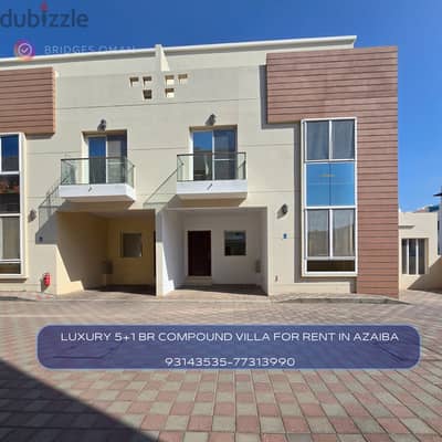 Luxury 5+1 BR Compound Villa for Rent in Azaiba