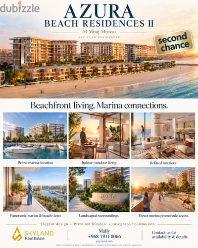 Marina View- Luxury 1-Bedroom Apartment| Al Mouj