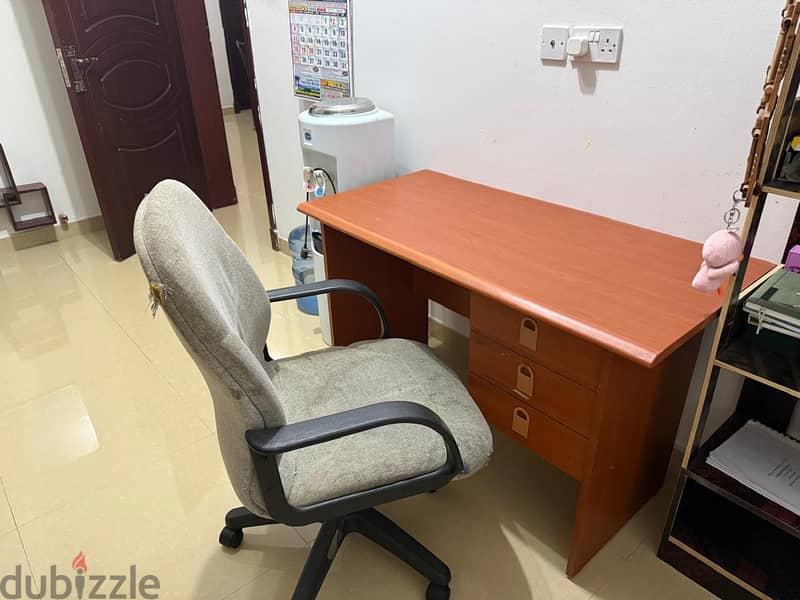 Study table with chair 2