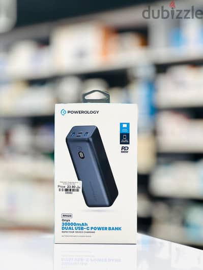 Brand New Powerology Onyx Power Bank in Oman | Fast Charging