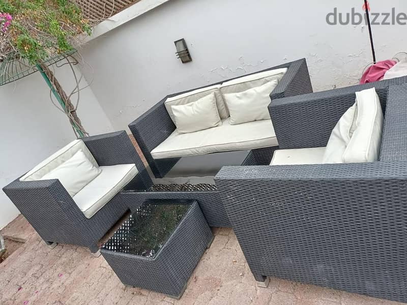 Garden sofa set for sale 1
