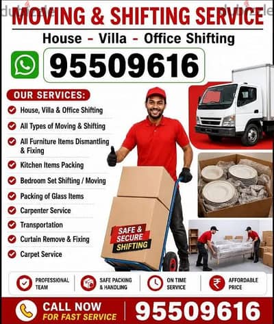 Muscat Movers & Packers and Transport 24 hour service