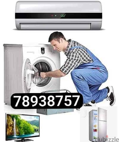 Ac Washiing Machiine and Refrigerator